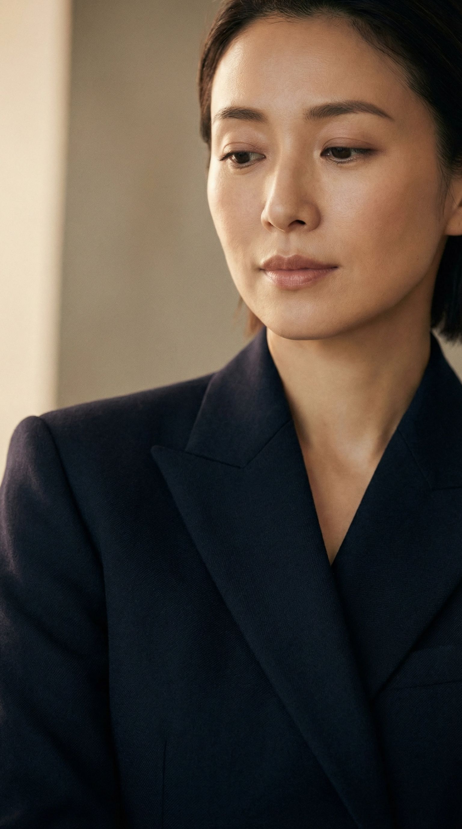 凛とした女性のポートレート